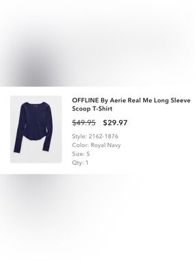 aerie OFFLINE top